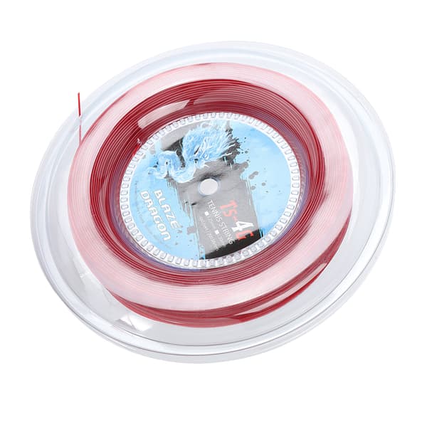 TS 4G 200m Tennislanka Kelo, Polyesteri, Punainen, 1.25mm
