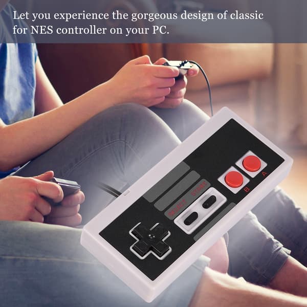 Udskiftningskablet spilcontroller til Nintendo NES Classic-konsol 0.2