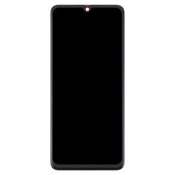 (Ny) Til ZTE Blade V70 Max LCD-skærm Digitizer Komplet Samling med Ramme (Sort) Black