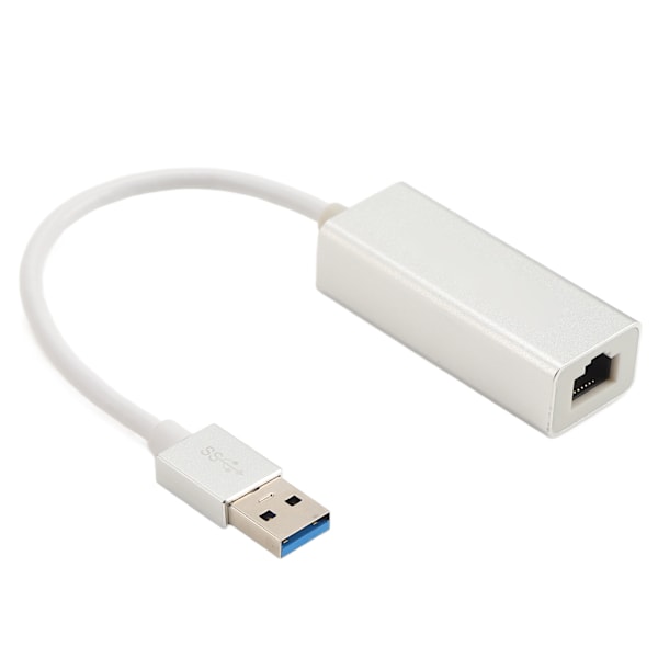 USB Ethernet -sovitin USB3.0 - RJ45 10M 100M 1000M Gigabit Ethernet LAN -muunnin kotiin, toimistoon ja pelaamiseen