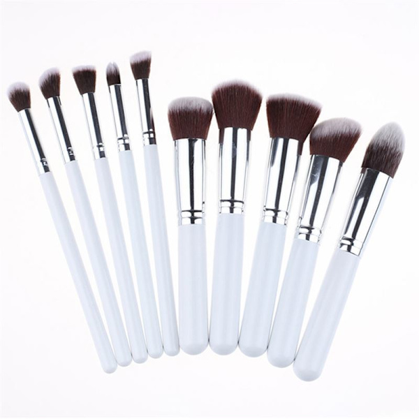 【DT】TECHNIQUE PRO MAKEUP BRUSHES, SILVER EDITION - 10 STK