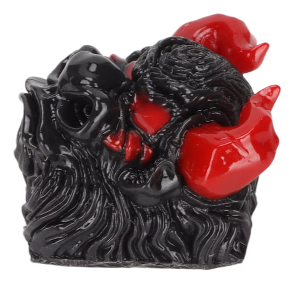 Handgraverad Harts Keycap Oxhuvud Harts Keycap Form Värmebeständig Artisan Keycap för Universal Mekaniskt Tangentbord Typ B