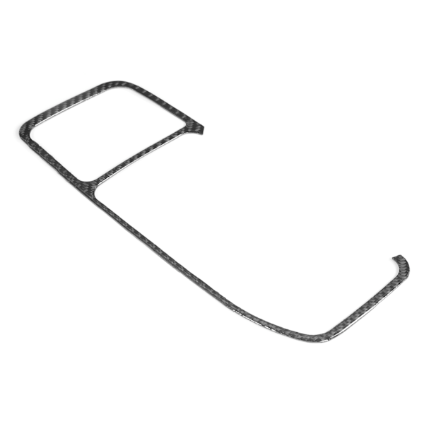 Kolfiberkonsol Navigation Trim Cover för Volvo V60 S60 2010-2017 LHD