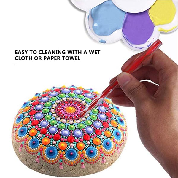 DIY Malerverktøysett Håndverk Tegning Neglekunst Dekor Malerverktøy Sett 26 stk / sett