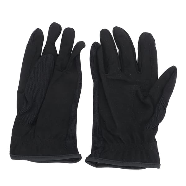 1 Par Sorte Ridehandsker Anti-Slip Touchscreen Ridehandsker til Mænd og Kvinder L/XL