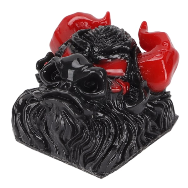 Handgraverad Harts Keycap Oxhuvud Harts Keycap Form Värmebeständig Artisan Keycap för Universal Mekaniskt Tangentbord Typ B