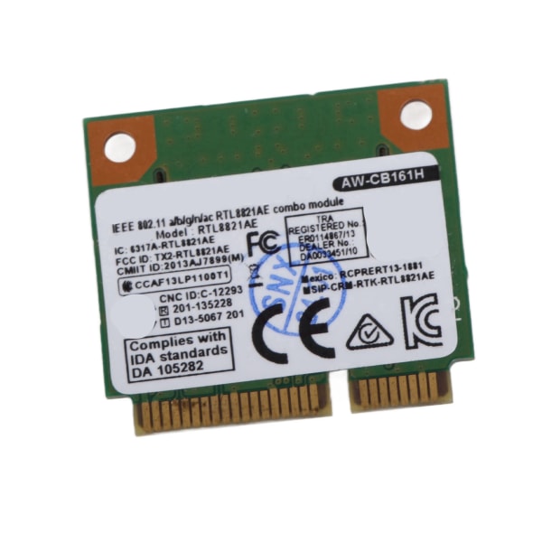 Nätverkskort Dual Band 433M Semi Mini PCI-E Wireless 2.4G/5G Stöder 802.11ac/a/b/g/n nätverkskort