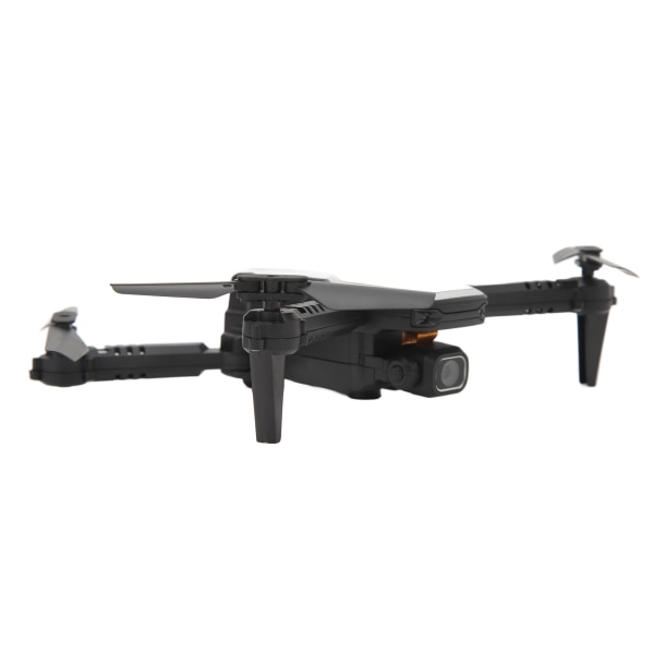 4K HD -taitettava RC-droni kaukosäätimellä – täydellinen ilmakuvaukseen, 4-akselinen, musta, yksi kamera
