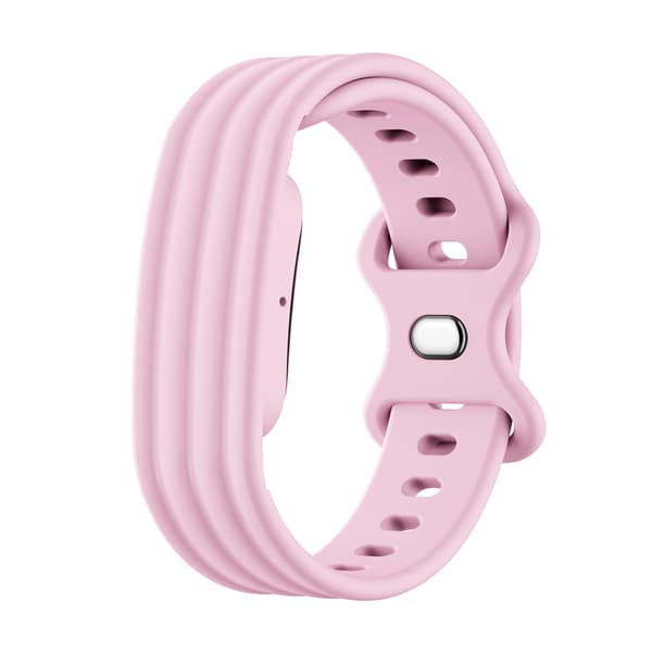 Google Fitbit Air Silikone Blød Erstatningsurrem Lyserød