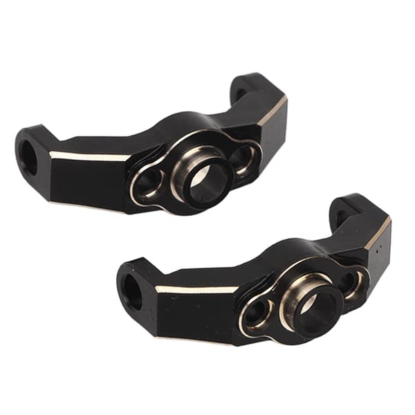 2 stk. Messing C Hub Carrier Professionel RC Messing Caster Montering med Lejer til Traxxas TRX4M 1/18 RC Bil