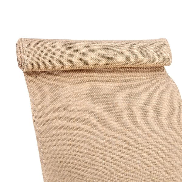 Jute Burlap Band Table Runner för Rustik Hembröllop Fest 30x200cm