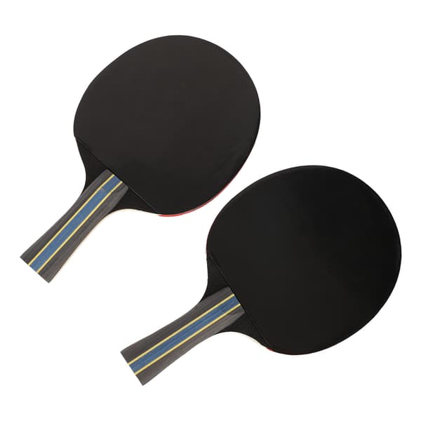 REGAIL Pingisracket Set Portabelt Bordtennis Set Med Väska 2 Racketar 3 Bollar Blå