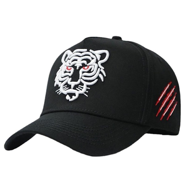 Eläin Tiikerin Kirjonta Baseball Auringonhattu Cool Hip Hop Baseball Hattu Miehille Naisille Urheilufaneille