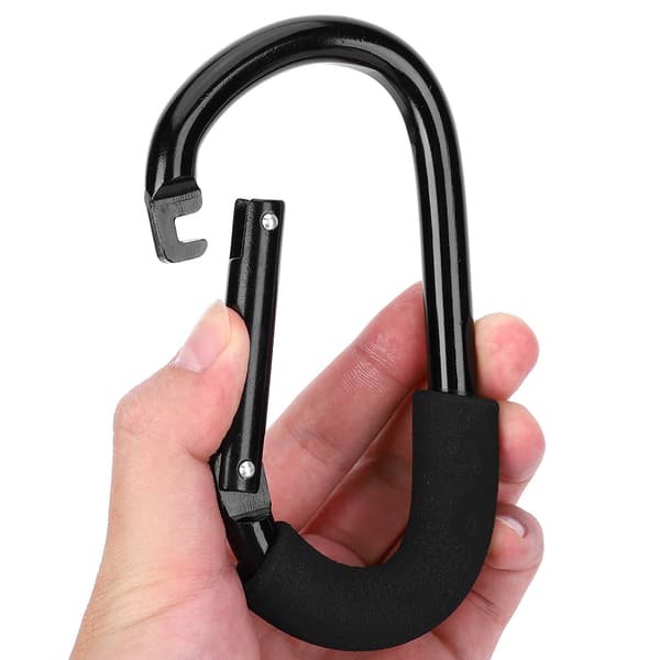 Barnevognskrok Handlepose Aluminium Legering Krok Klips for Tralle Barnevogn Buggy