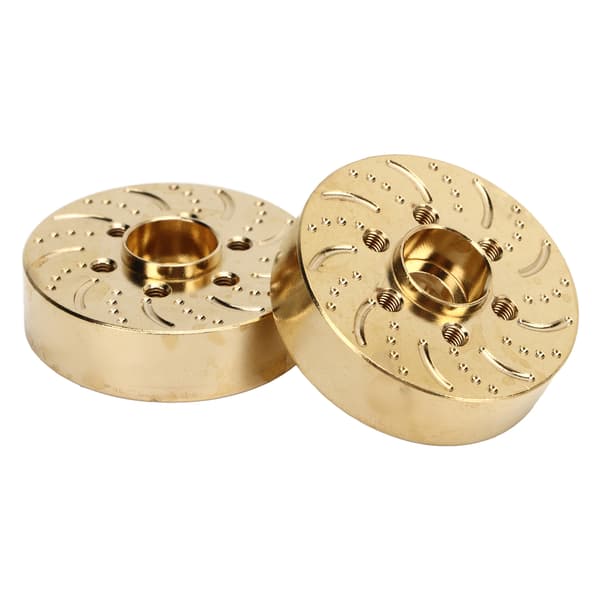 2 stk Messing Hjulvekter 1,9 2,2 tom RC Crawler Bil Hex Nav Adapter Modell Oppgraderingsdeler 12mm