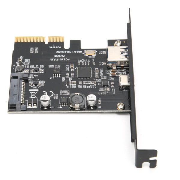 USB 3.1 PCIE-kort C Internt udvidelseskort TypeC TypeA GEN2 til WIN7/8/10/OS X Linux