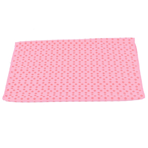 185 cm x 63 cm Halkfri yogamatta handduk yoga svettabsorberande träningsmatta handduk (rosa)