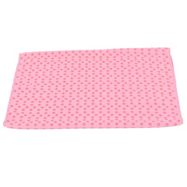 185 cm x 63 cm skridsikker yogamåtte håndklæde yoga svedabsorberende træningsmåtte håndklæde (pink)