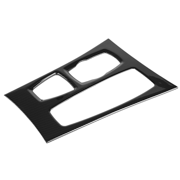 Kolfiber Center Console Växellåda Panel Kåpa Trim för X5 X6 E70 E71 2010-2013