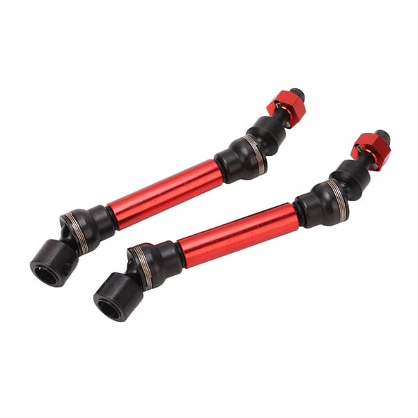 RC Drivaksel Sæt Aluminium Legering Stål Forreste Bageste Drivaksel RC Tilbehør til Arrma 1/10 3S Senton Rød