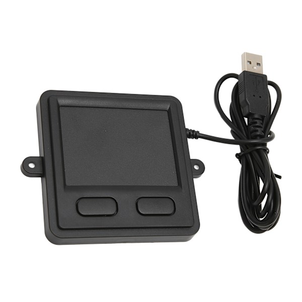 Trådløs USB Touchpad Indbygget Berøringsfølsomhed Multifunktionel Bærbar Trackpad med 2 Taster til Forretningskontor Laptop