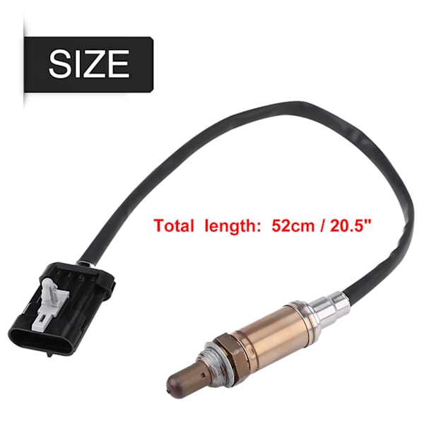 4 stk. Upstream & Downstream O2 Ilt Sensor til Chevrolet Silverado 1500 1996-1998 SG236 9617178