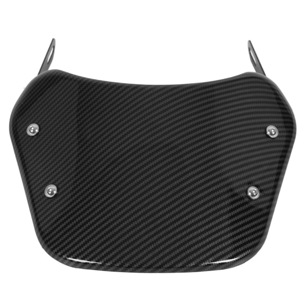 Motorcykel vindafviser - vandtæt kulfiberstil, universel pasform (21 cm/8,27 tommer)