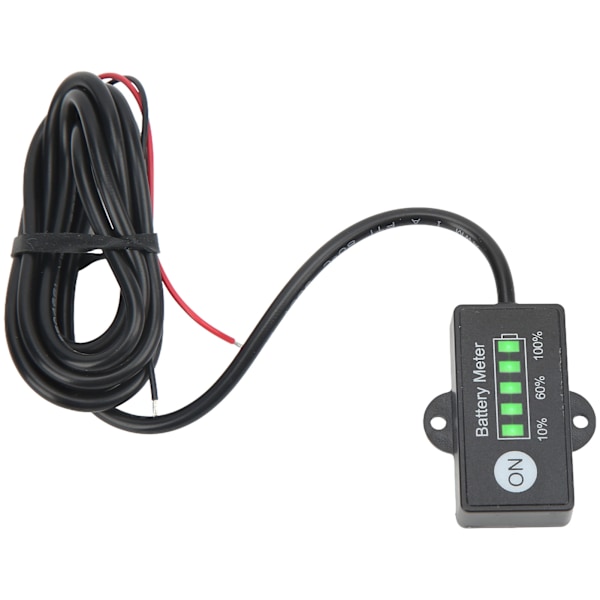 Akun Mittari 12V 24V 5 LED Näyttö IP65 Vedenkestävä Automaattinen Tunnistus Akun Kapasiteetin Seuranta