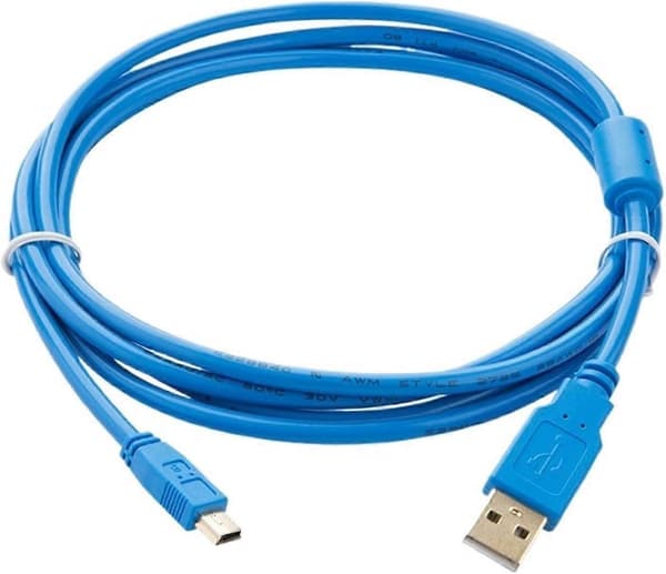 Mitsubishi Q-serie PLC USB till Mini USB-kabel, 2m, ADM3160-chip, Stabil