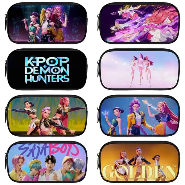 Trykt Demon Hunter Pigegruppe K-POP Penalhus, Studenter Organizer-23[SZ]