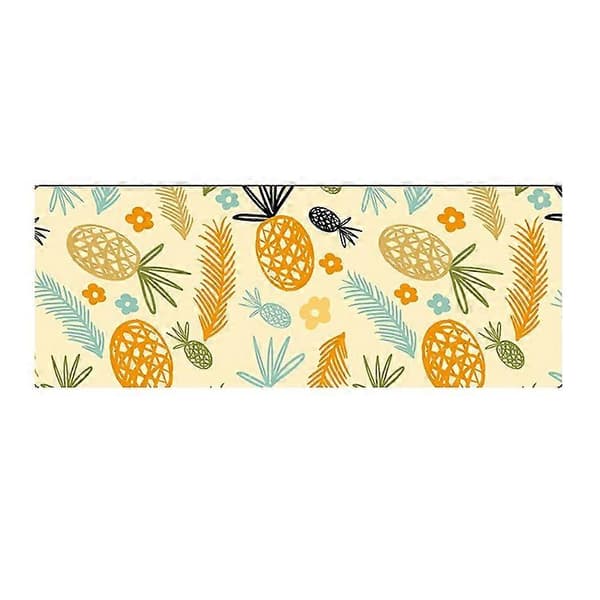 (Ny) 800x300x3mm Kontor Læring Gummi Musemåtte Bordmåtte 3 Creative Pineapple