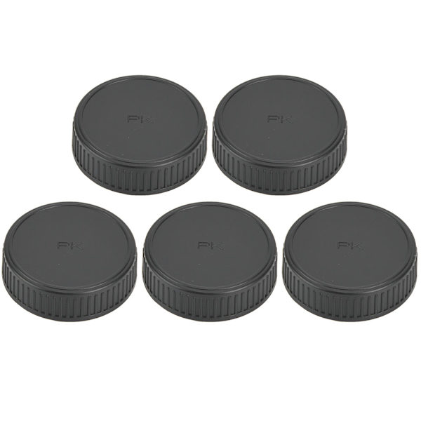 5 KPL Muovinen Takasuojus Pentax PK -kiinnitteiselle SLR-kameran objektiiville