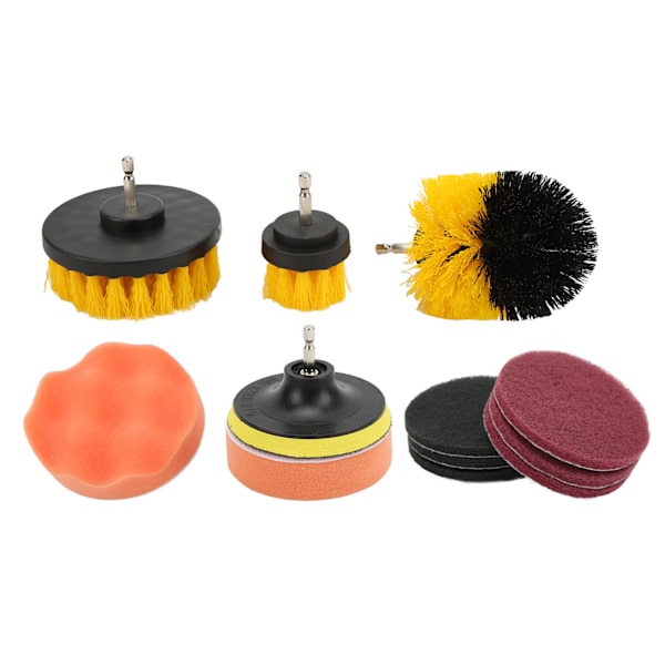 Universal Car Electric Borr skurborste Set (12st)