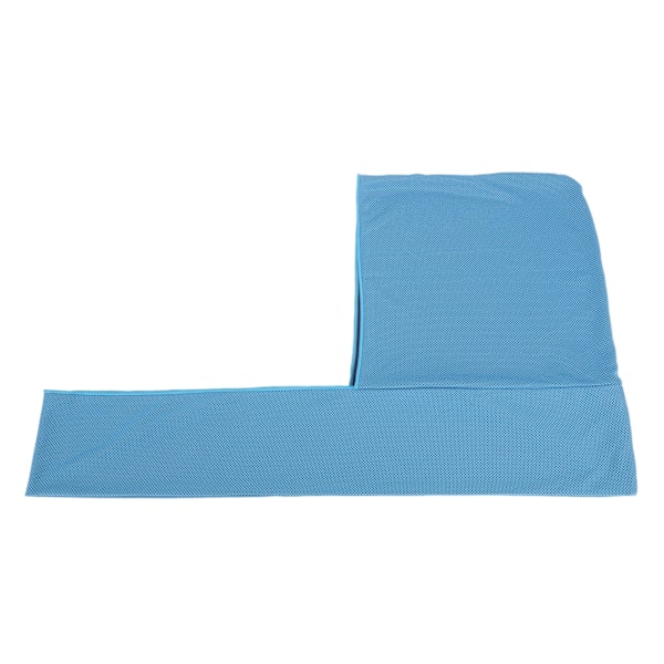 Omedelbar kylning U-formad huvtröja handduk i mikrofiber - Håll dig sval och skyddad i varmt väder (himmelsblå)