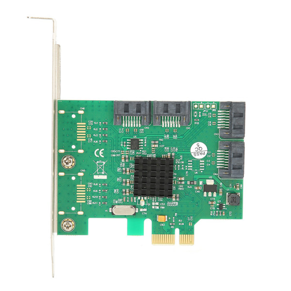 Kiintolevyn laajennuskortti PCIE SATAⅢ 88SE9215 Kannettava tietokoneen lisävaruste 6Gbps 2.0-kanava