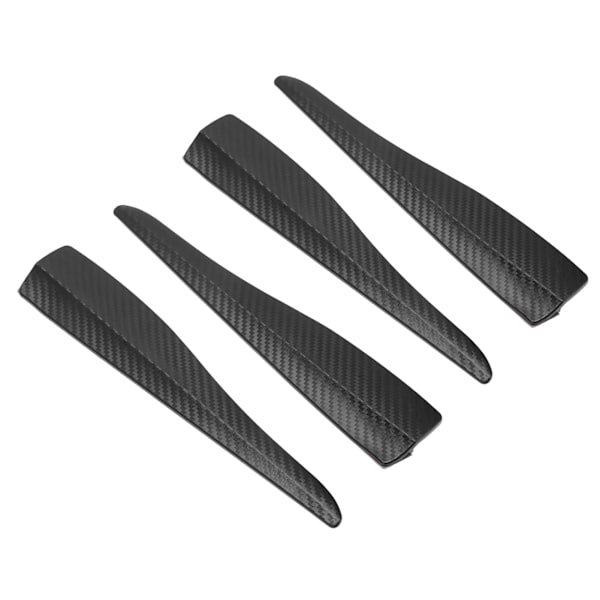 Carbon Fiber Style Bil Bumper Protector - 28cm Anti-Scratch Strips Sticker