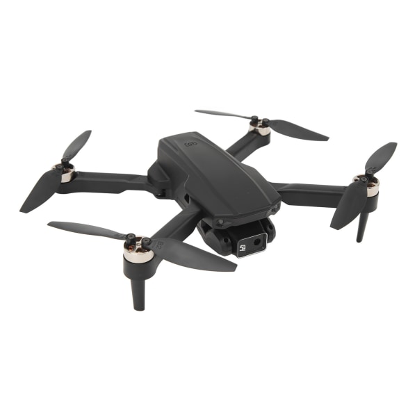 RC Drone H16 - Dual Camera Foldable Quadcopter, Sort - Optisk Flow Hover, Flip, Headless Mode, Gravity Sensing - Drone Legetøj