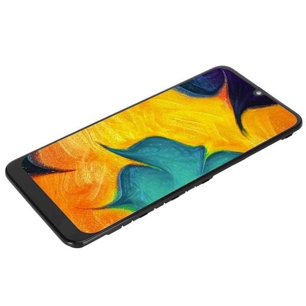 6,4 tum LCD-skärm Digitizer Ersättning med Yttre Ram Reparationsverktygssats för Samsung Galaxy A30 SM A305G SM A305U