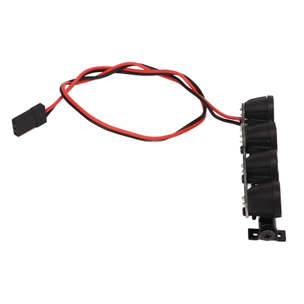 RC-auton katolle LED-valo kirkas valokeila säädettävällä pohjalla Axial SCX24 FCX24 1/18 1/24 pyöreä valo