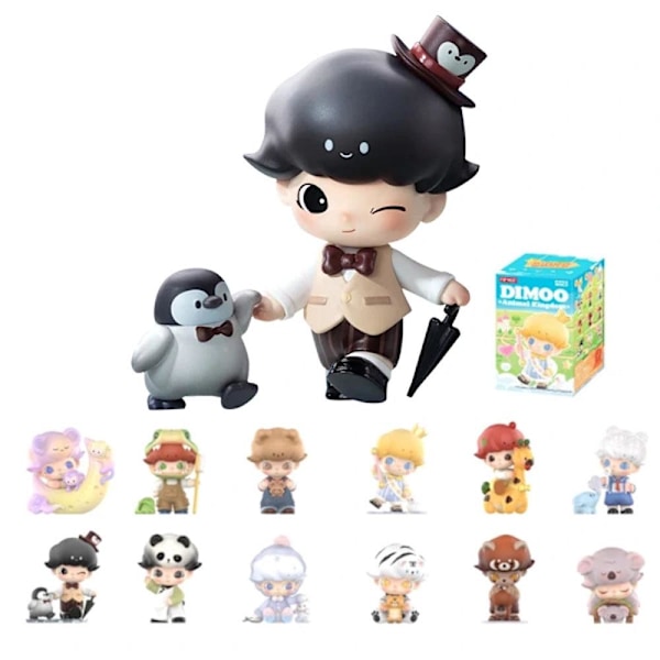Pop Mart Rab Monster Samlarobjekt Överraskningsbox 9cm Djurriket 5