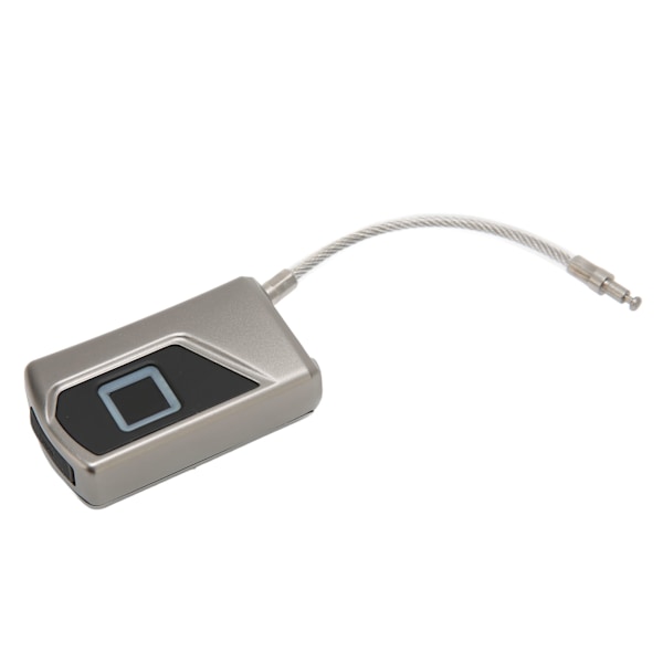 Fingerprints Låse IP65 Vandafvisende 0,5S Hurtig 10 Sæt Fingerprints Automatisk Genkendelse Sort Smart Lås til Kufferter