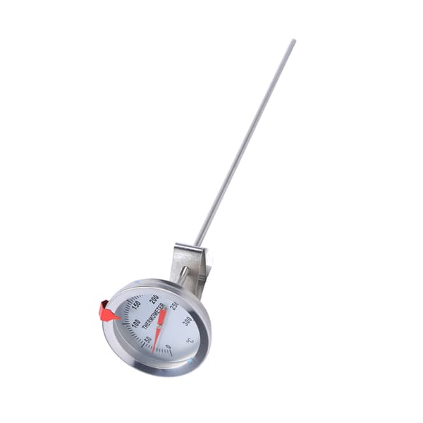 Matvaretermometer i rustfritt stål, 30 cm langt, for hjemmebrygging, vinkjele, matlagingsprobe