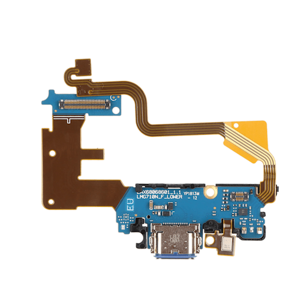 USB-laddningsdocka Portkontakt Flexkabel PCB-kort Ersättning för LG G7 ThinQ Europeisk version