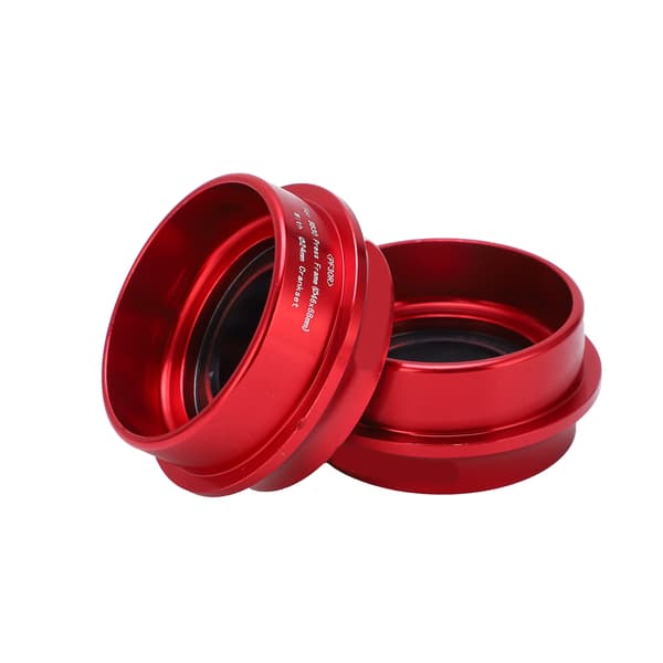 Bike Bottom Bracket Waterproof Dustproof Lightweight Bicycle Components with Washer Red