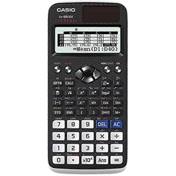 【SZ】Casio Fx-991ex Avanceret Ingeniørvidenskabelig Lommeregner (Version) Sort