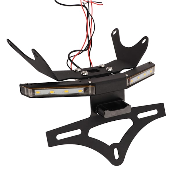 Motorsykkel skiltbrakett - Svart baklysfeste for CB650R CBR650R 2021+ - 25STK