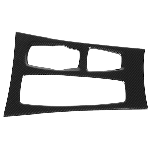 Kolfiber Center Console Växellåda Panel Kåpa Trim för X5 X6 E70 E71 2010-2013