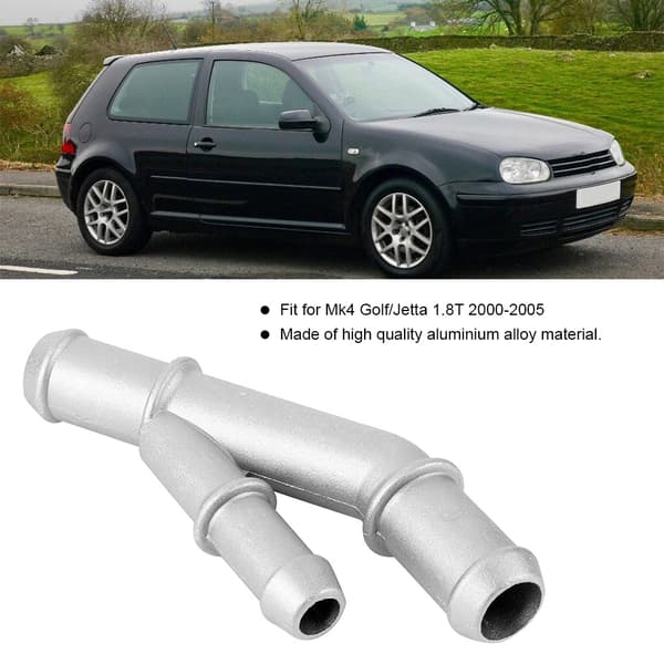 Kjølemiddelrør Adapter Y-flens 1J0121087E Passer for Mk4 Golf 1.8T 2000-2005