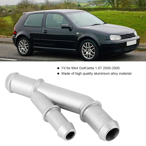 Kølemiddelrør Adapter y-flanger 1J0121087E Passer til Mk4 Golf 1.8T 2000-2005