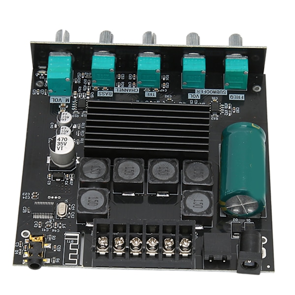BT Digitalförstärkarkort 2.1 Kanaler 50W 100W Trådlös Subwoofer Amp-modul för högtalare